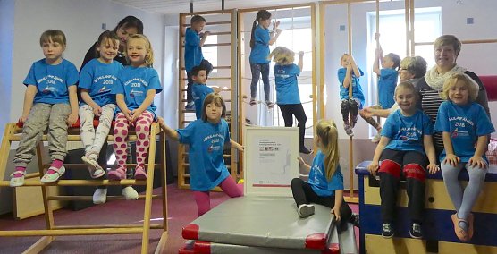 Bewegungsfreude der Heringer Kinder honoriert (Foto: KSB)