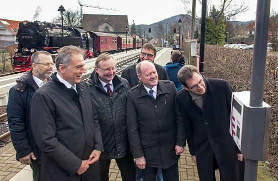Inbetriebnahme in Wernigerode (Foto: HSB/Bahnsen)