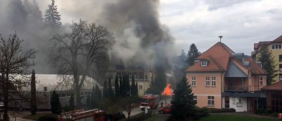 Brand in S&uuml;lzhayn (Foto: privat)