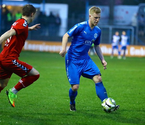 Robin Flu&szlig; hofft am Sonntag wieder auf einen Platz in der Startelf (Foto: Bernd Peter)