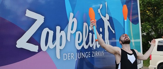 Wes Peden er&ouml;ffnete die Zappelini-Zeltsaison (Foto: Angelo Glashagel)