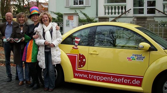 &Uuml;bergeben (Foto: JSW)