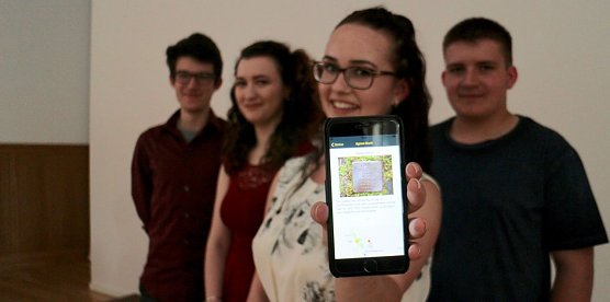 Stolperstein App vorgestellt (Foto: Angelo Glashagel)