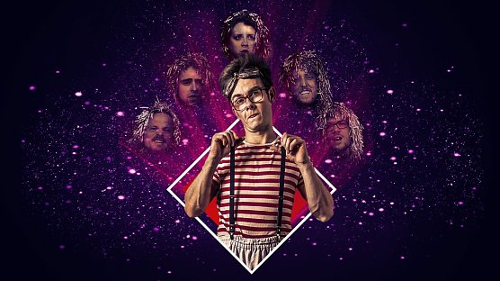 Der Kaosclown kommt dies mal mit Begleitung  (Foto: Studio 44 e.V.)