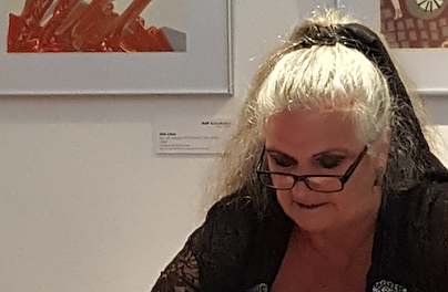 Anja Eisner liest Edgar Allen Poe (Foto: Susanne Hinsching)