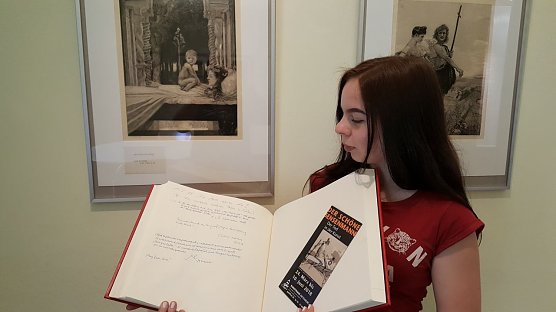 Der Sch&ouml;ne Sensenmann - Ausstellung kommt gut an (Foto: Pressestelle Stadt Nordhausen)