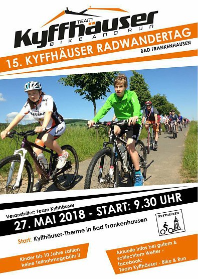 15. Kyffhäuser Radwandertag (Foto: Team Kyffhäuser) 15. Kyffhäuser Radwandertag (Foto: Team Kyffhäuser)