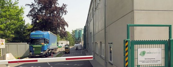 Werkseingang in Niedergebra (Foto: nnz)