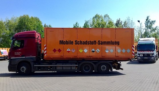 Schadstoffmobil wieder im Landkreis Nordhausen unterwegs (Foto: Pressestelle Landratsamt Nordhausen)