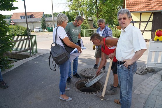 Am Donnerstagmorgen erfolgte die Bauabnahme. (Foto: Susanne Schedwill)