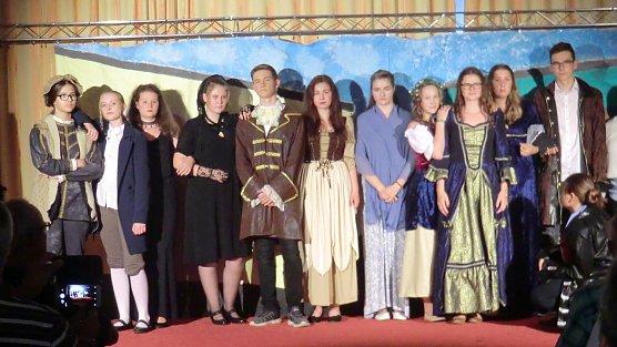 Mal wieder Shakespeare (Foto: S. Winter)