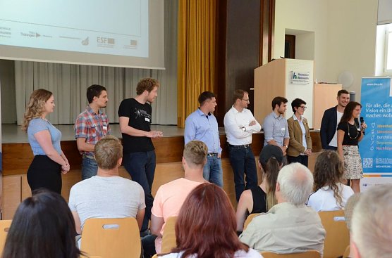 Impressionen des Events 2017 zum Thema F&uuml;hren und Gr&uuml;nden im digitalen, agilen Zeitalter (Foto: Kareen Schlangen)