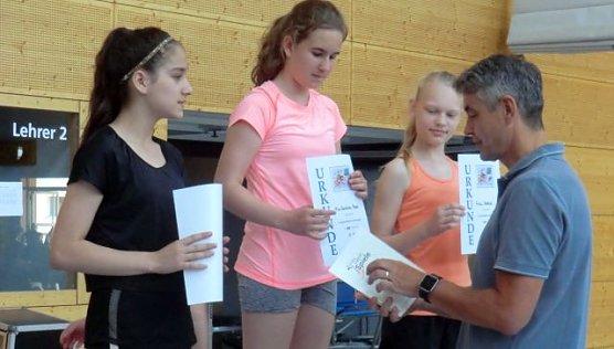 Die Besten werden geehrt (Foto: privat)