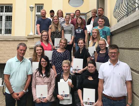 27 Erzieher der pro vita Akademie sind jetzt auch Übungsleiter (Foto: Kreissportbund Nordhausen) 27 Erzieher der pro vita Akademie sind jetzt auch Übungsleiter (Foto: Kreissportbund Nordhausen)
