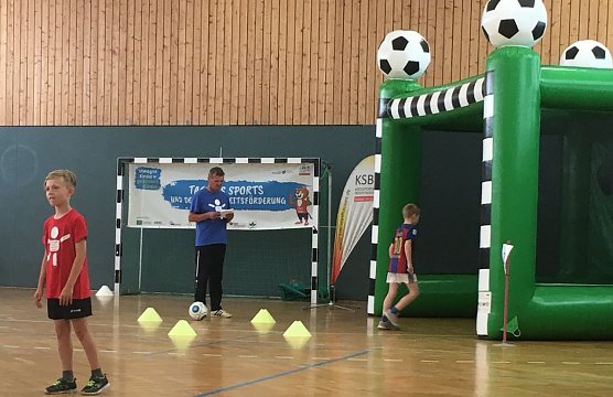Der erste von insgesamt f&uuml;nf angesetzten Tagen des  Sports und der Gesundheitsf&ouml;rderung wurde am Montag in der Grundschule Am F&ouml;rstemannweg in Nordhausen ausgetragen (Foto: Kreissportbund Nordhausen)