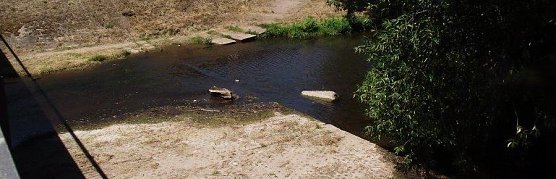 Kaum noch Wasser in der Zorge? (Foto: Kurt Frank)