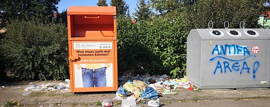 Dummheit oder Dreistigkeit (Foto: privat)