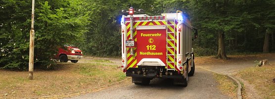 Wieder Brandstiftung im Gehege (Foto: nnz)