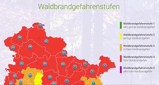 Es wird brenzlig (Foto: Th&uuml;ringenForst)