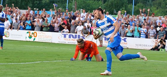 Kammlott nach dem erl&ouml;senden 1:1 (Foto: Bernd Peter)
