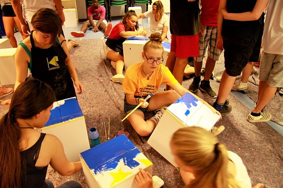 Jugendliche bei einem Workshop (Foto: privat)