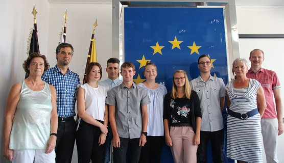 Azubis wurden begr&uuml;&szlig;t (Foto: Stadtverwaltung Nordhausen)