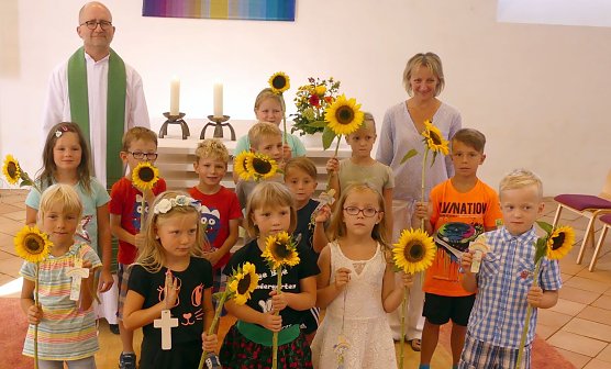 Einschulungsandacht in Niedergebra (Foto: R. Englert)