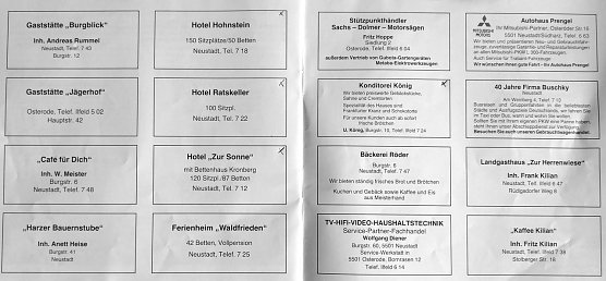 Blick in einen Prospekt, gleich nach der Wende (Foto: privat)