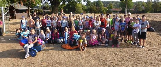 Abenteuer f&uuml;r die "Neuen" der Lessing-Schule - Eine Nacht unter freiem Himmel (Foto: privat)