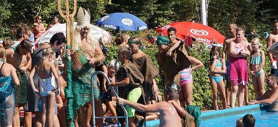 60 Jahre Neust&auml;dter Waldbad mit Beachparty und Neptunfest gefeiert (Foto: S. Witzel)