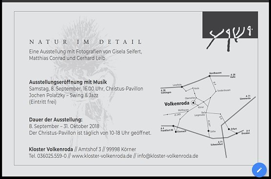 Fotoausstellung Natur in Farbe (Foto: Holger Schurack)