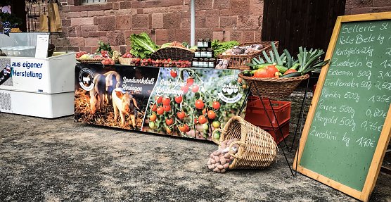 Martktreiben in Heringen (Foto: Horizont-Verein)