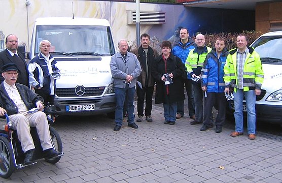 Kurz vor der Abreise (Foto: Diakonie) Kurz vor der Abreise (Foto: Diakonie)