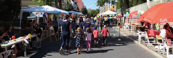 Stra&szlig;enfest der pro vita Akademie (Foto: Angelo Glashagel)