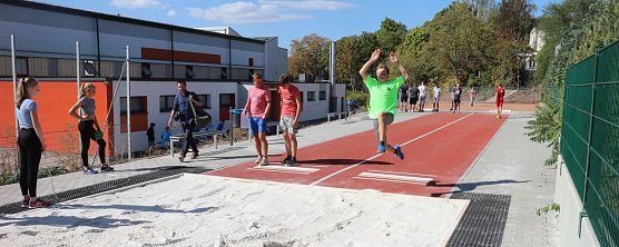 Neue Sportanlagen an der KKS (Foto: Angelo Glashagel)