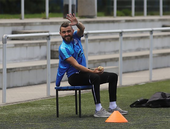 Nur Zuschauer: Marcus Vopel (Foto: M. Liedke)