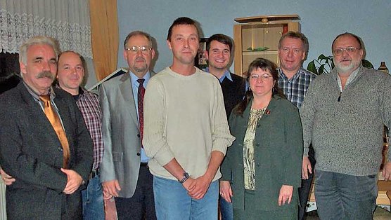 Der neue Vorstand (Foto: gs)