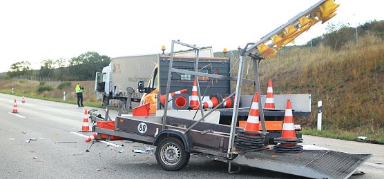 T&ouml;dlicher Unfall auf der A38 (Foto: S. Dietzel)