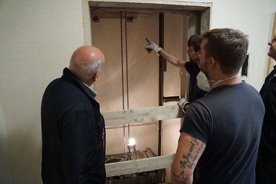 Fahrst&uuml;hle werden modernisiert (Foto: SWG)