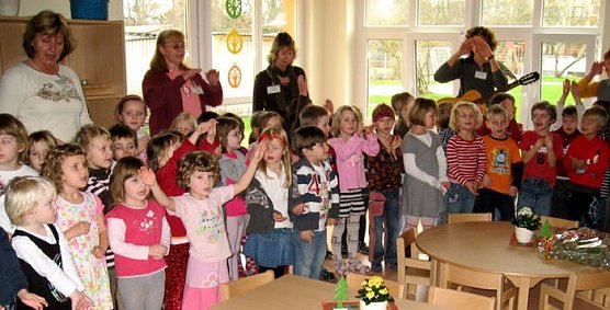 Freude bei den Kleinsten (Foto: GV Ellrich)