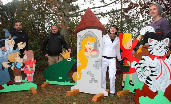 Figuren f&uuml;r den M&auml;rchenwald (Foto: Stadtverwaltung Nordhausen)