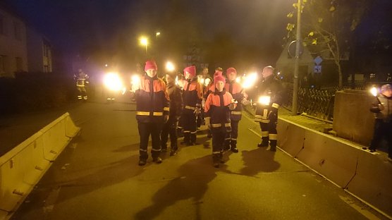 Martini in Sundhausen (Foto: Mario Willhardt, Jugendfeuerwehrwart der Freiwilligen Feuerwehr Sundhausen)