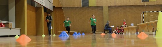 Zweiter Sensomotorischer Test in der Nordhäuser Ballspielhalle (Foto: Angelo Glashagel) Zweiter Sensomotorischer Test in der Nordhäuser Ballspielhalle (Foto: Angelo Glashagel)