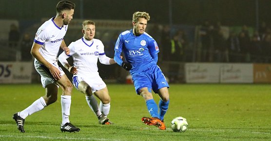 Auch Beil konnte bislang die Abwehr der Berliner nicht knacken (Foto: Bernd Peter)