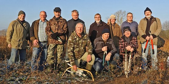Angepackt (Foto: Herbert Buchholz)