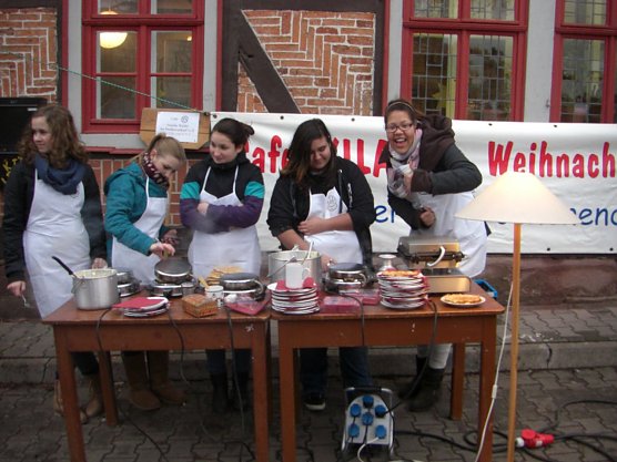 Zum Handwerkermarkt am Wochenende hat auch das Caf&eacute; KILA wieder ge&ouml;ffnet (Foto: Frank Tuschy)