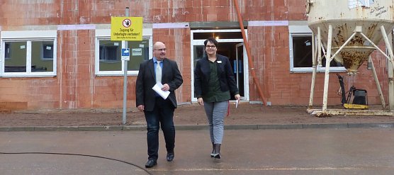 Mandy Thaus und J&ouml;rg Hirschfeld (Foto: nnz)