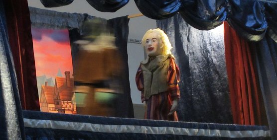 Puppenspieler zu Besuch (Foto: I. Krug)