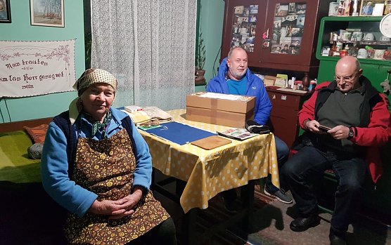 Zu Besuch (Foto: privat)