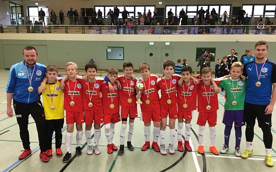 Hallenkreismeisterschaft der E-Junioren (Foto: NTKFA)